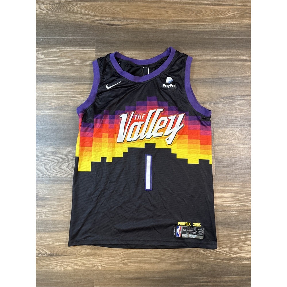 Nike Phoenix Suns Devin Booker ' The Valley '  City Edition Swingman Jersey